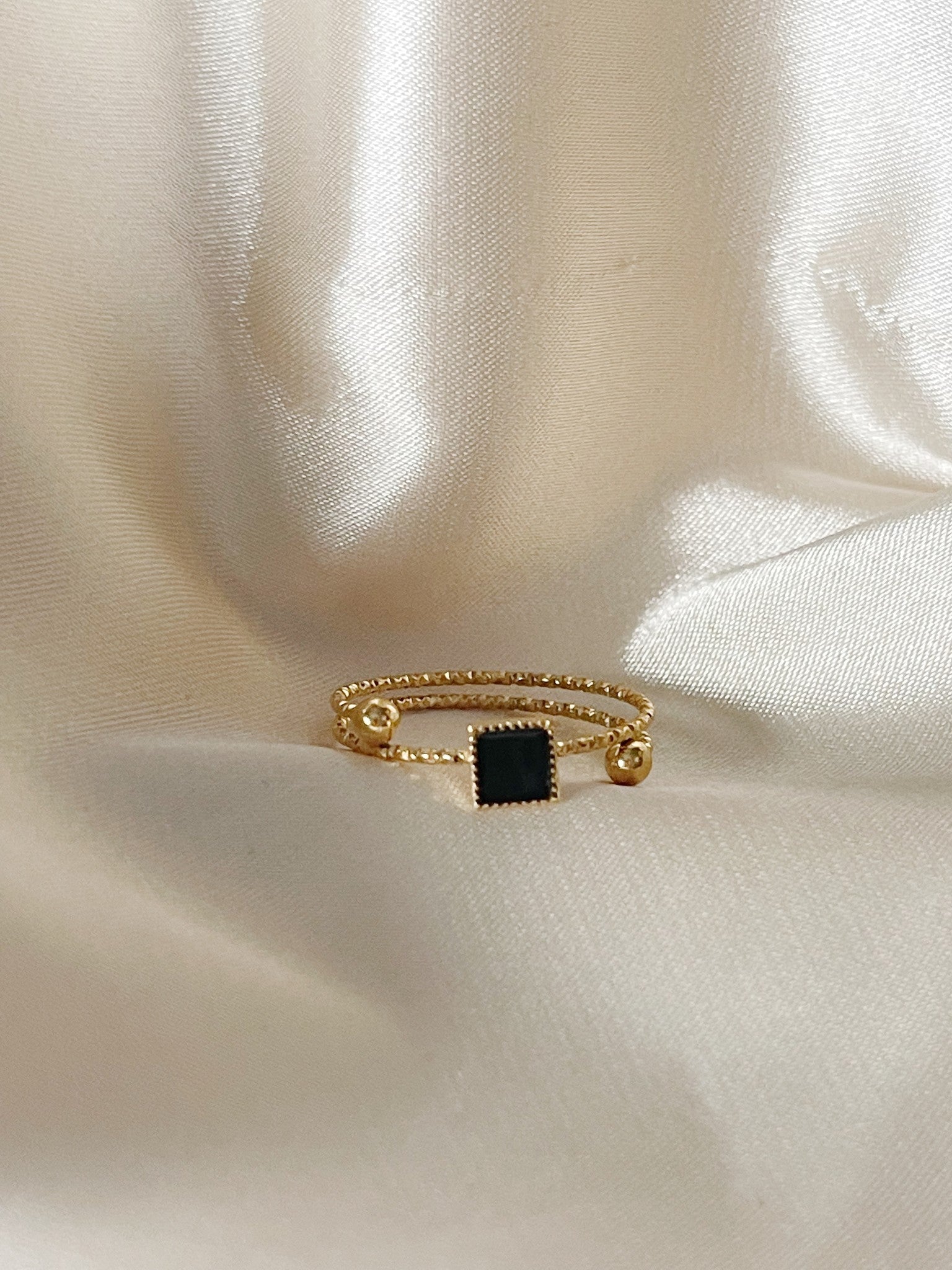 Lina - Ring - Edelstahl - Verstellbar