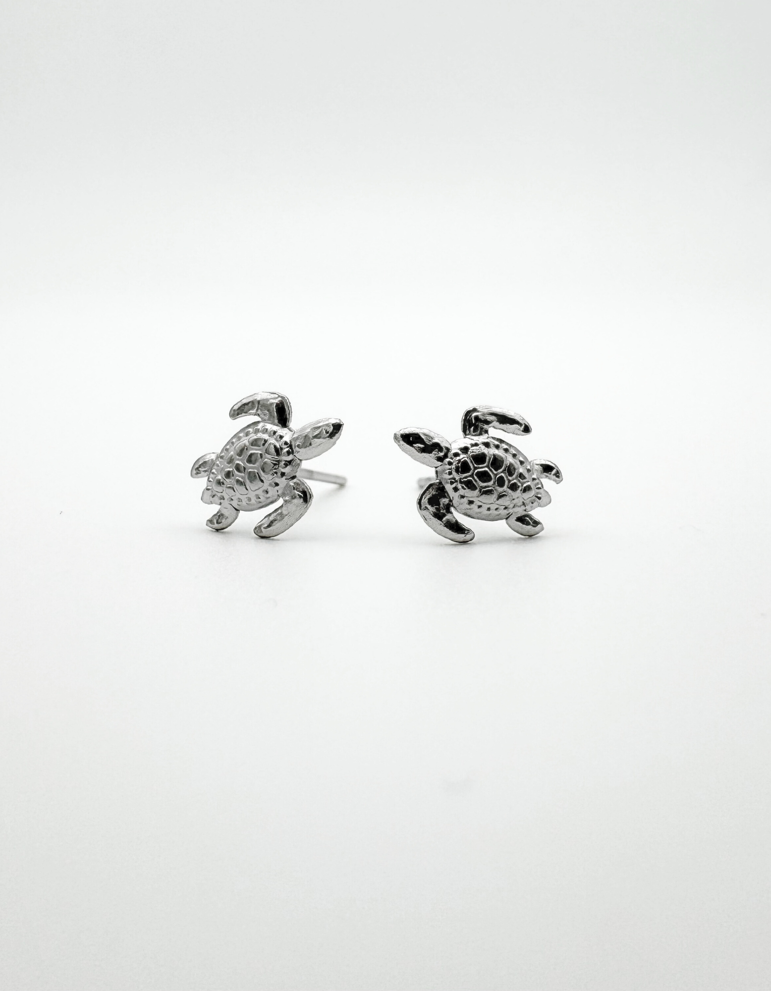 Turtle - Earrings - Stainless Steel