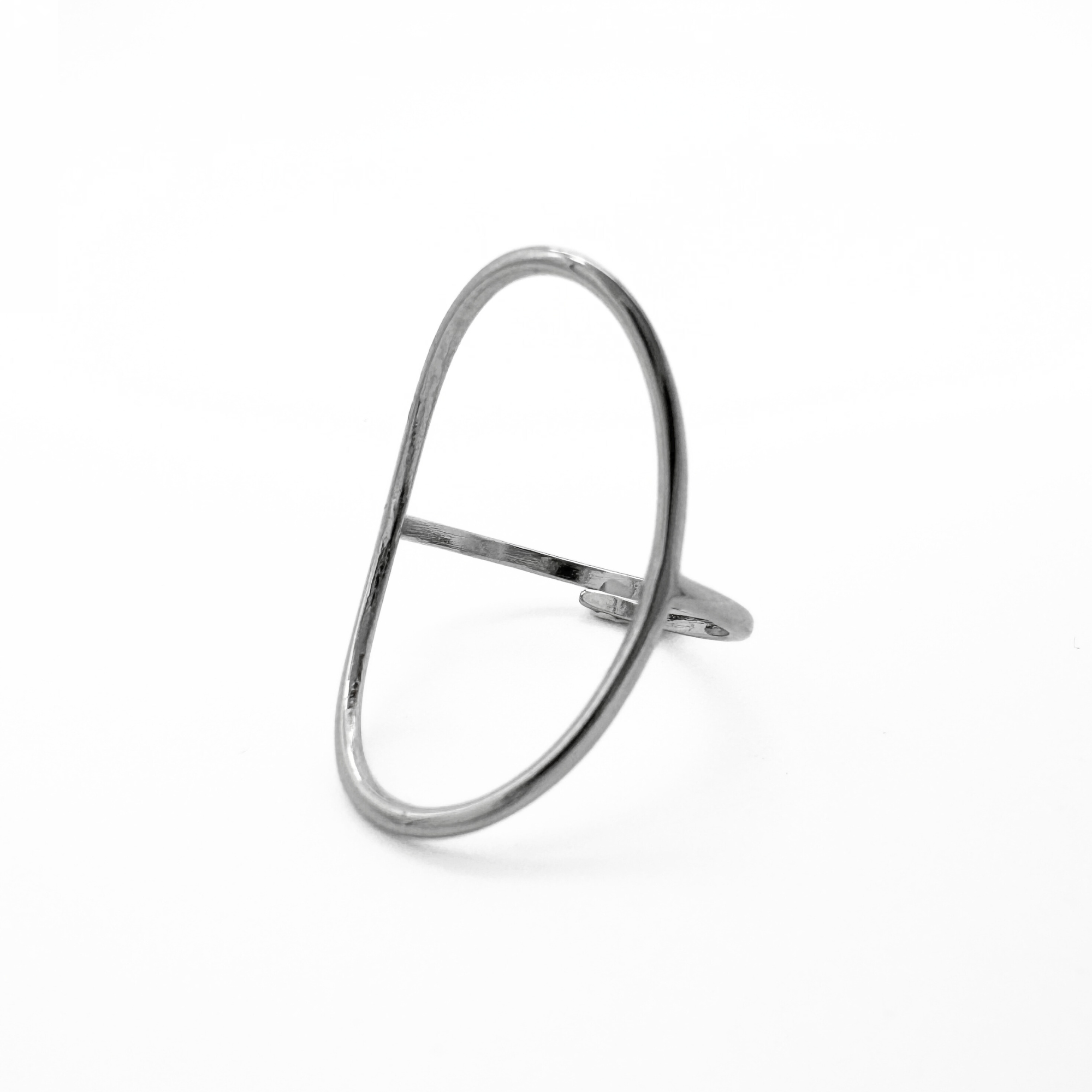 Monica - Ring - Stainless Steel - Adjustable