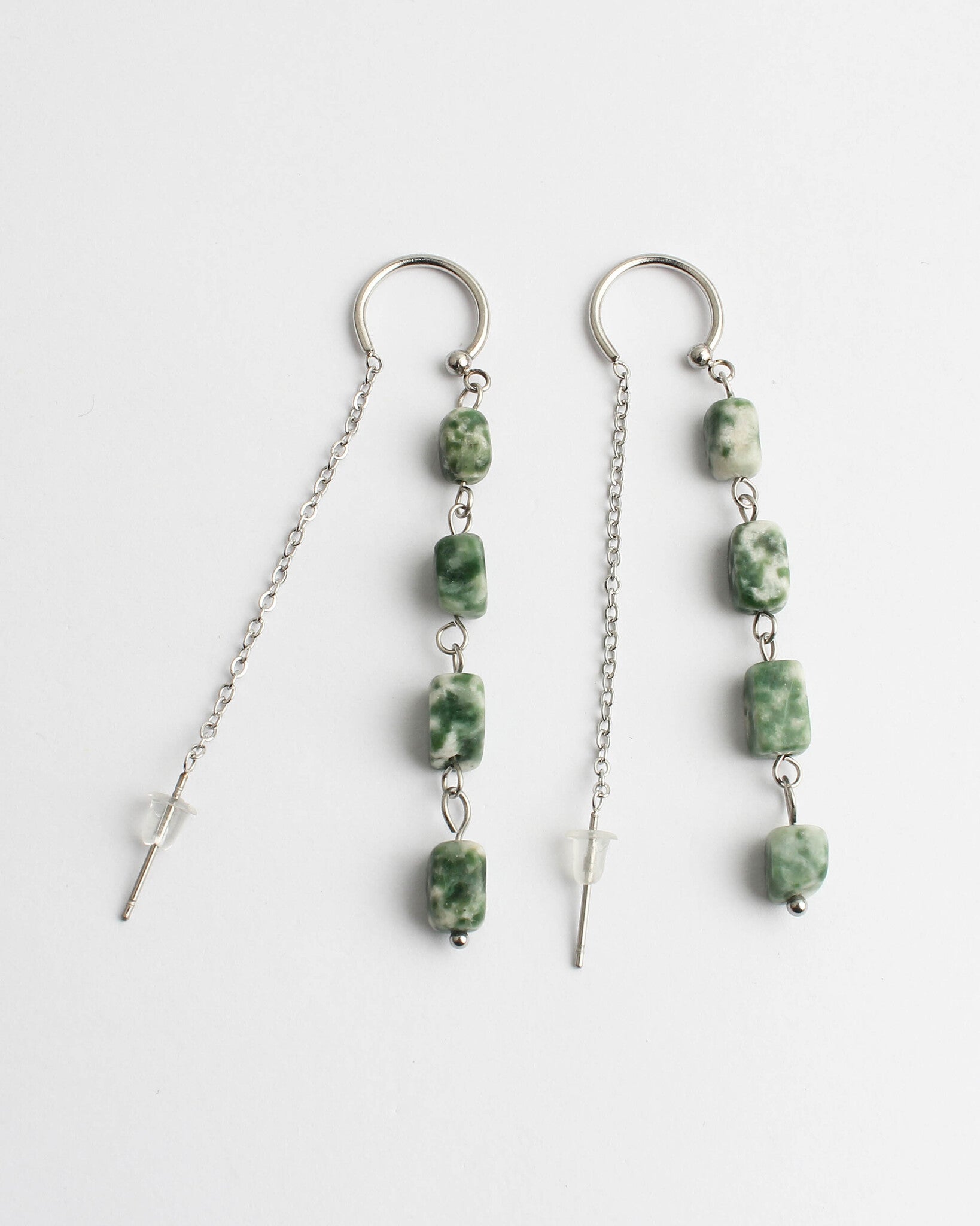 Danielle - Earrings - Natural Stone - Stainless Steel