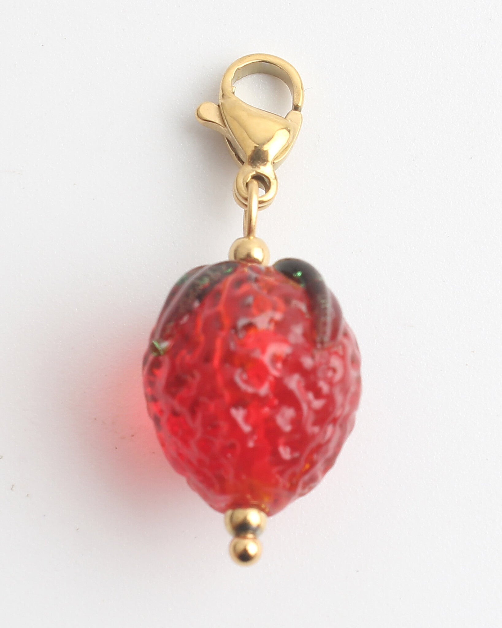 Strawberry - Charm - Design Your Own - Stainless Steel