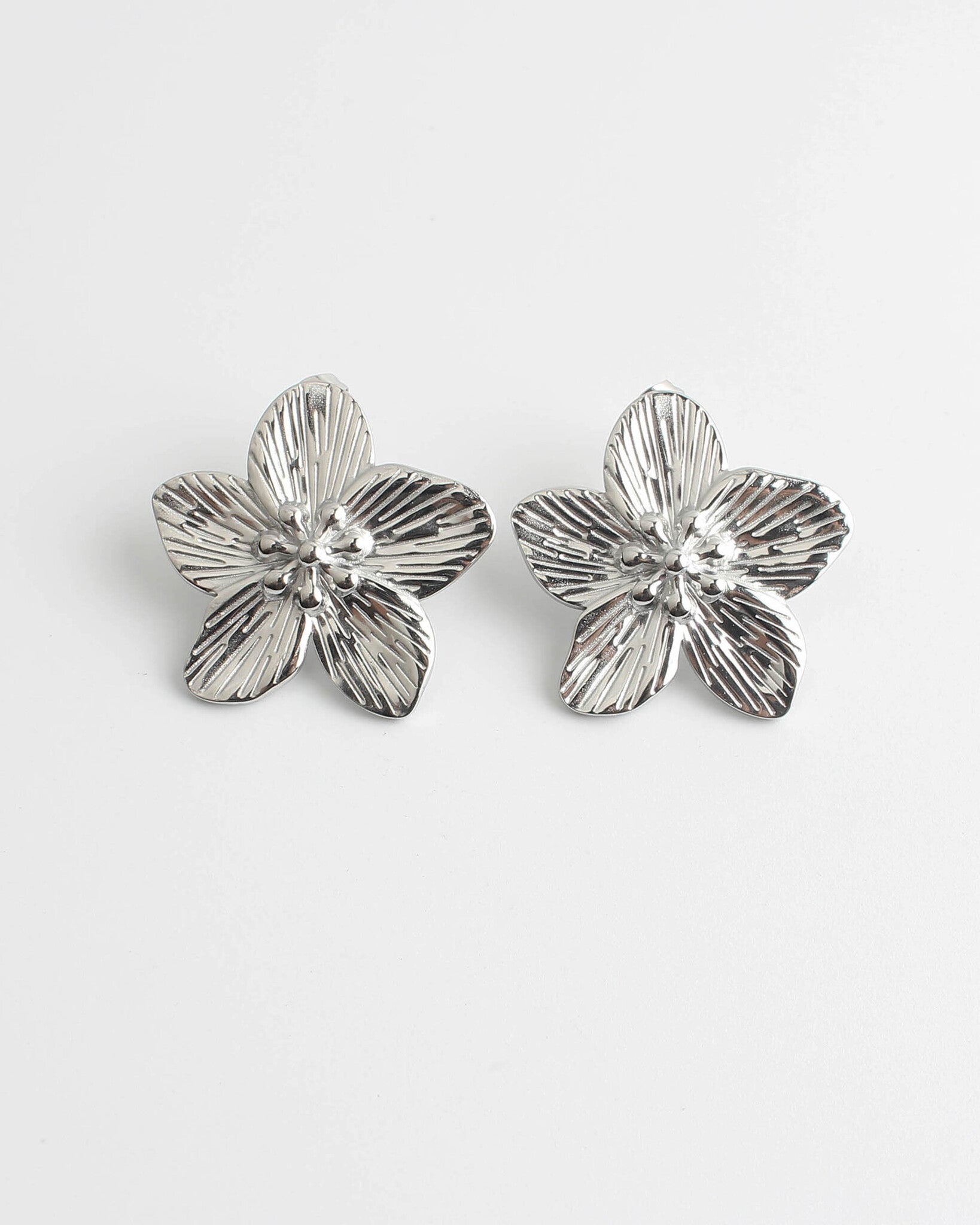 Fleur - Earrings - Stainless Steel