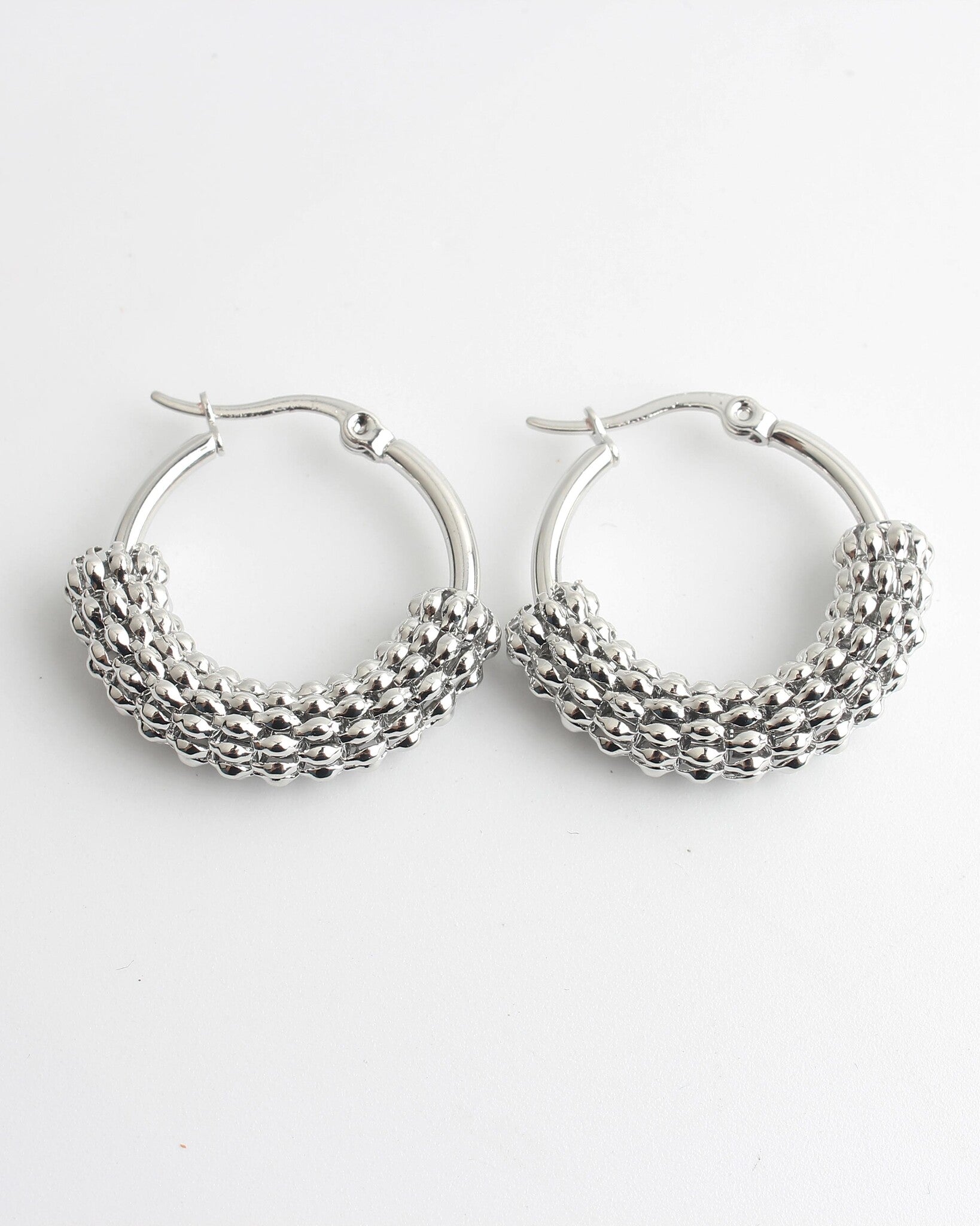 Classy Hoops - Earrings - Stainless Steel