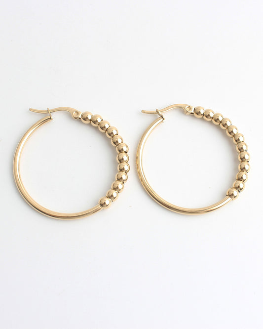 Dotted - Earrings - Stainless Steel