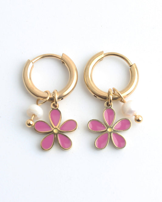 Daisy - Earrings - Stainless Steel