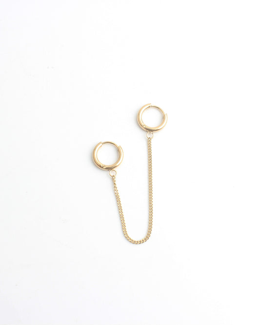 Chain - Double Earring - Stainless Steel