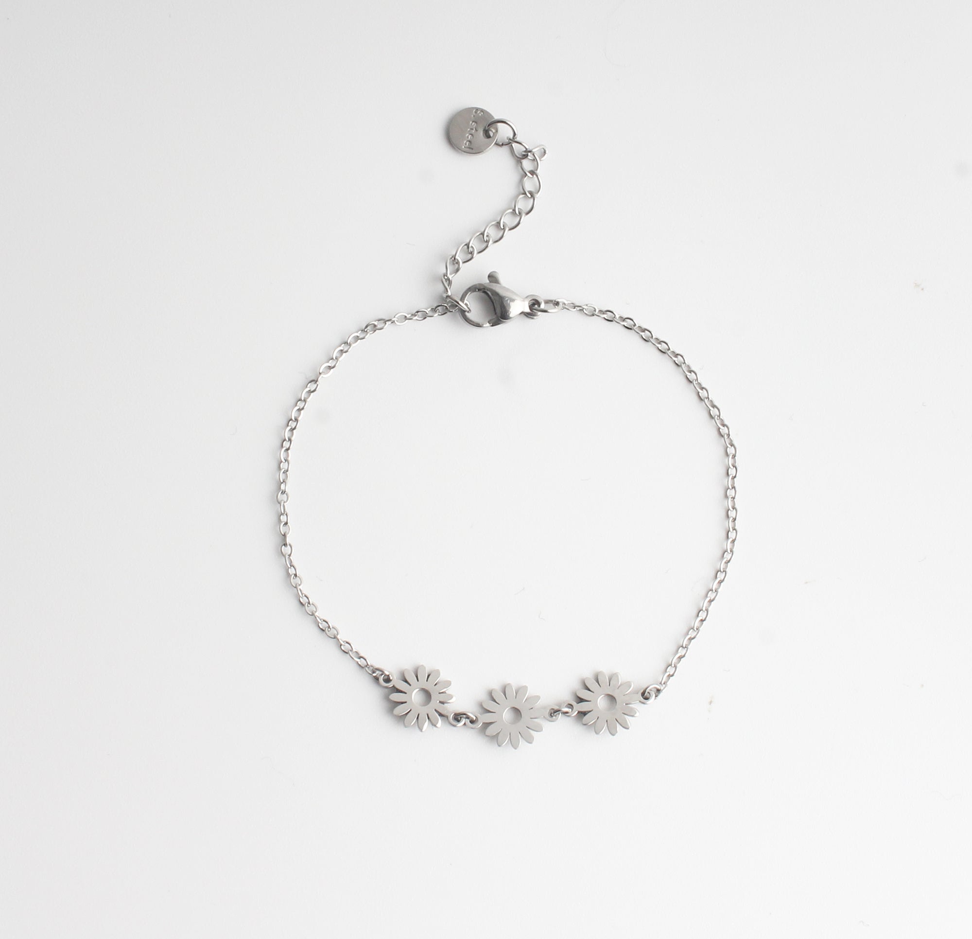 Daisy Flowers - Bracelet - Stainless Steel