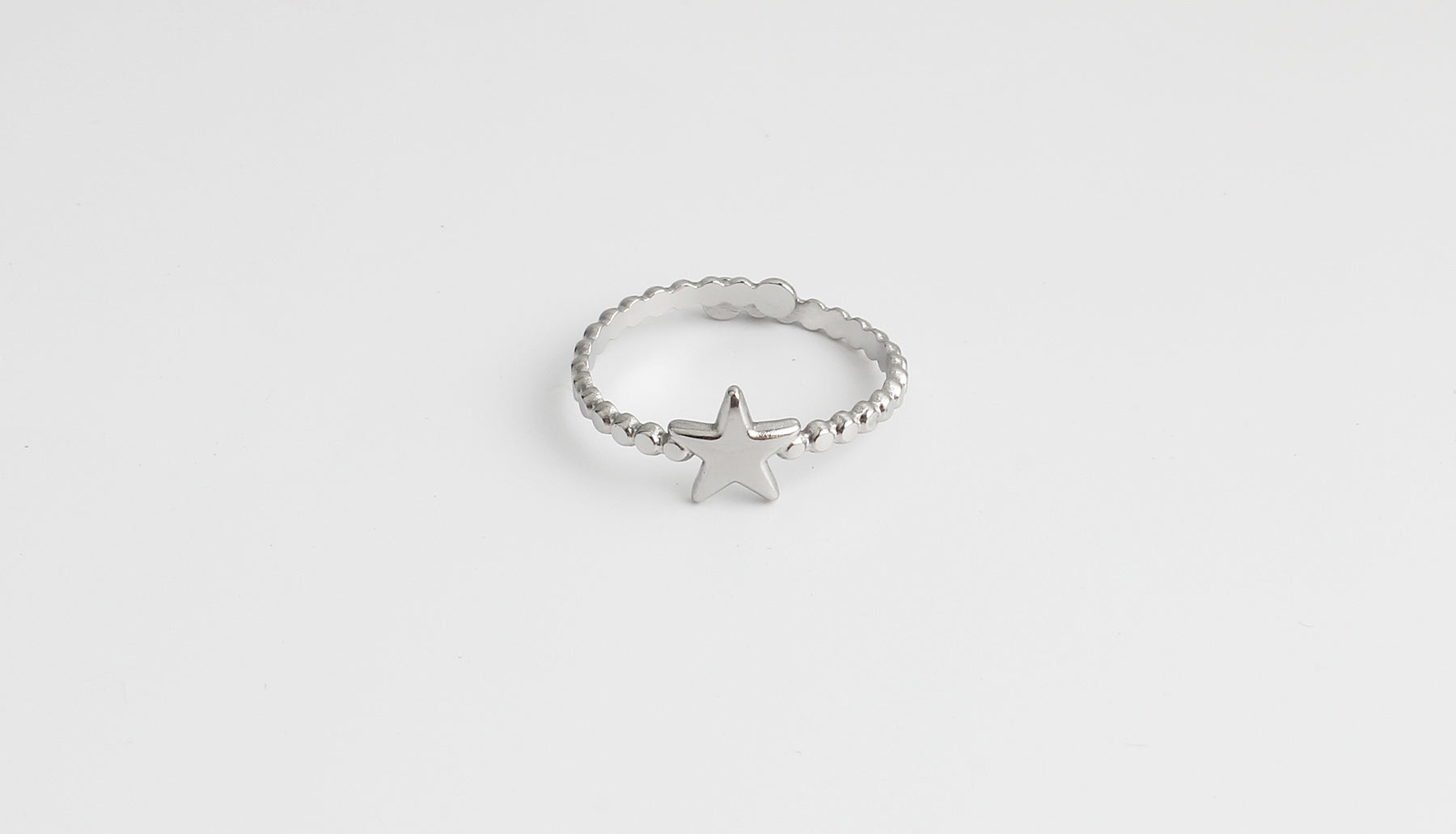 Little Star - Ring - Stainless Steel - Adjustable