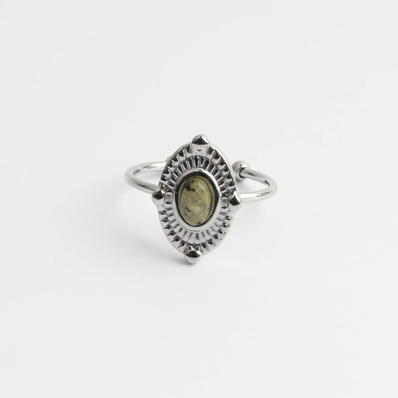 Livia - Ring - Edelstahl - Verstellbar