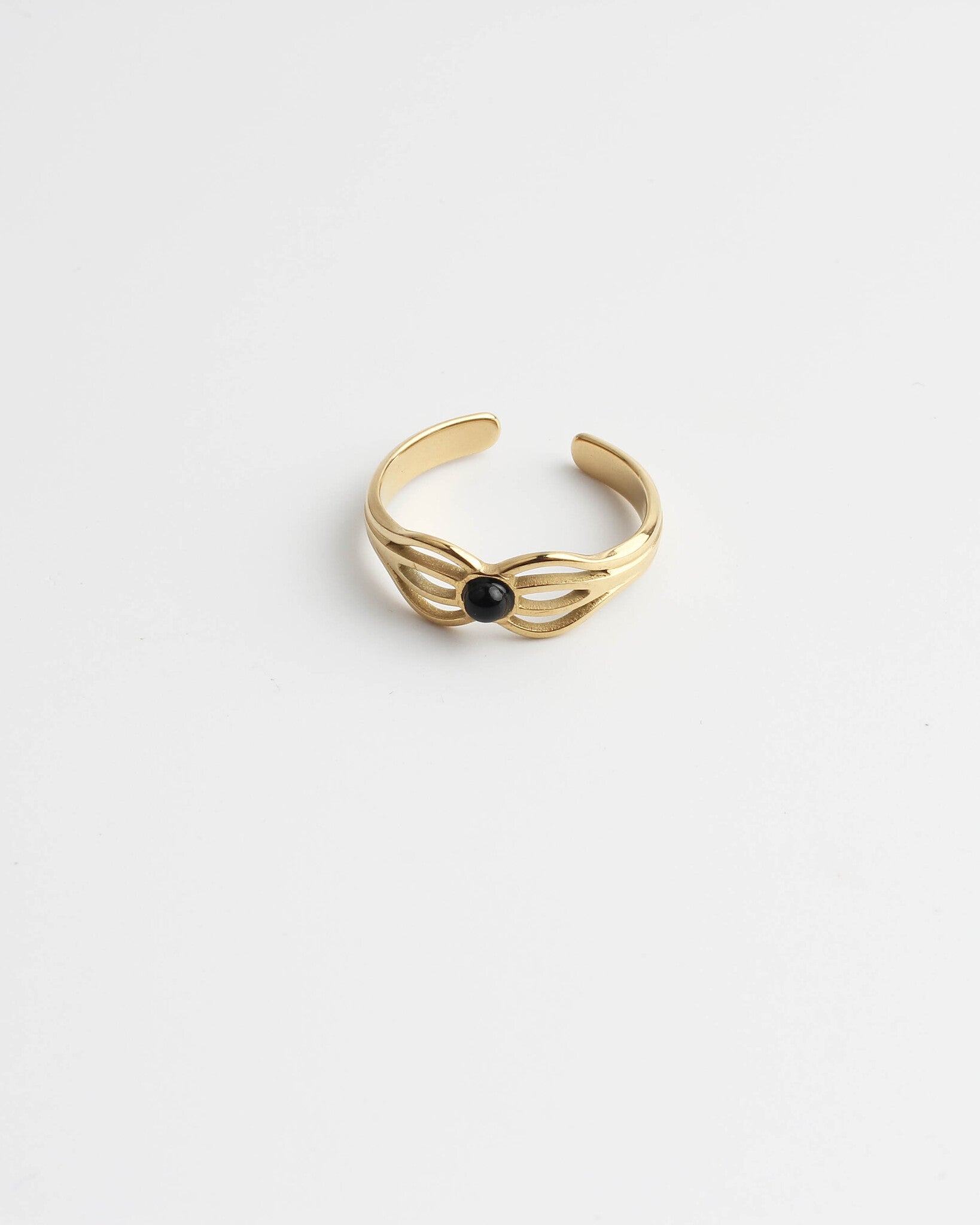 Camille - Ring - Edelstahl - verstellbar