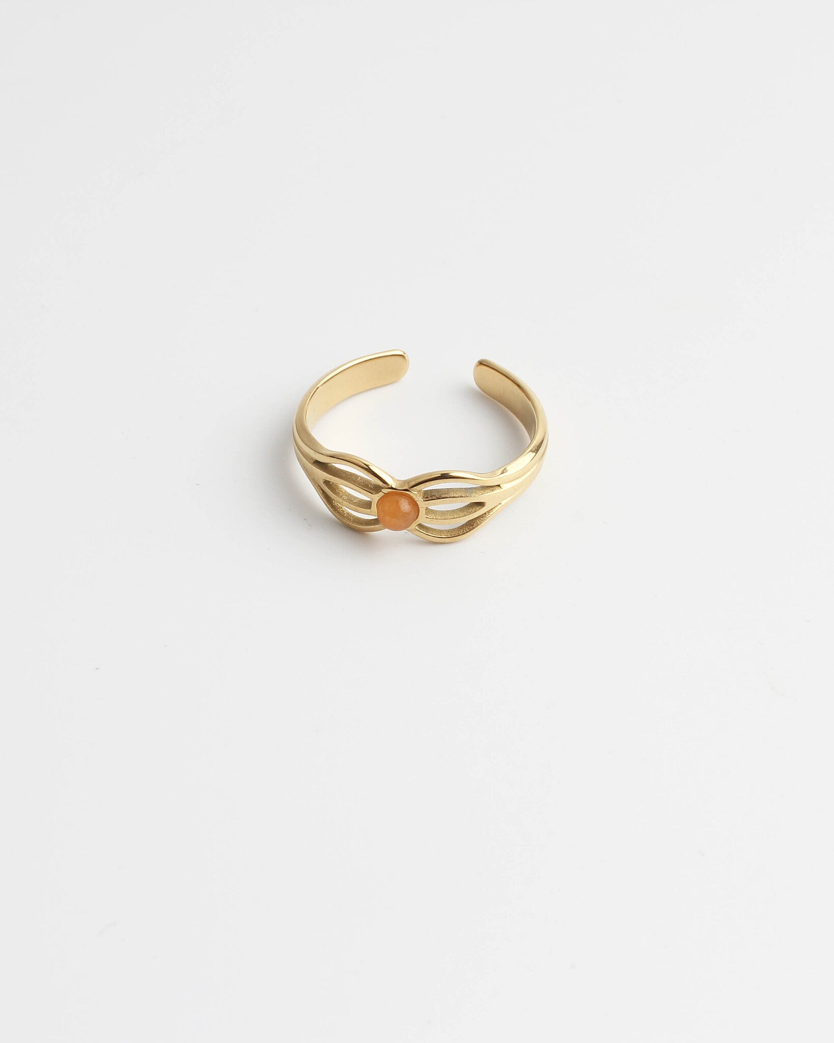 Camille - Ring - Edelstahl - verstellbar