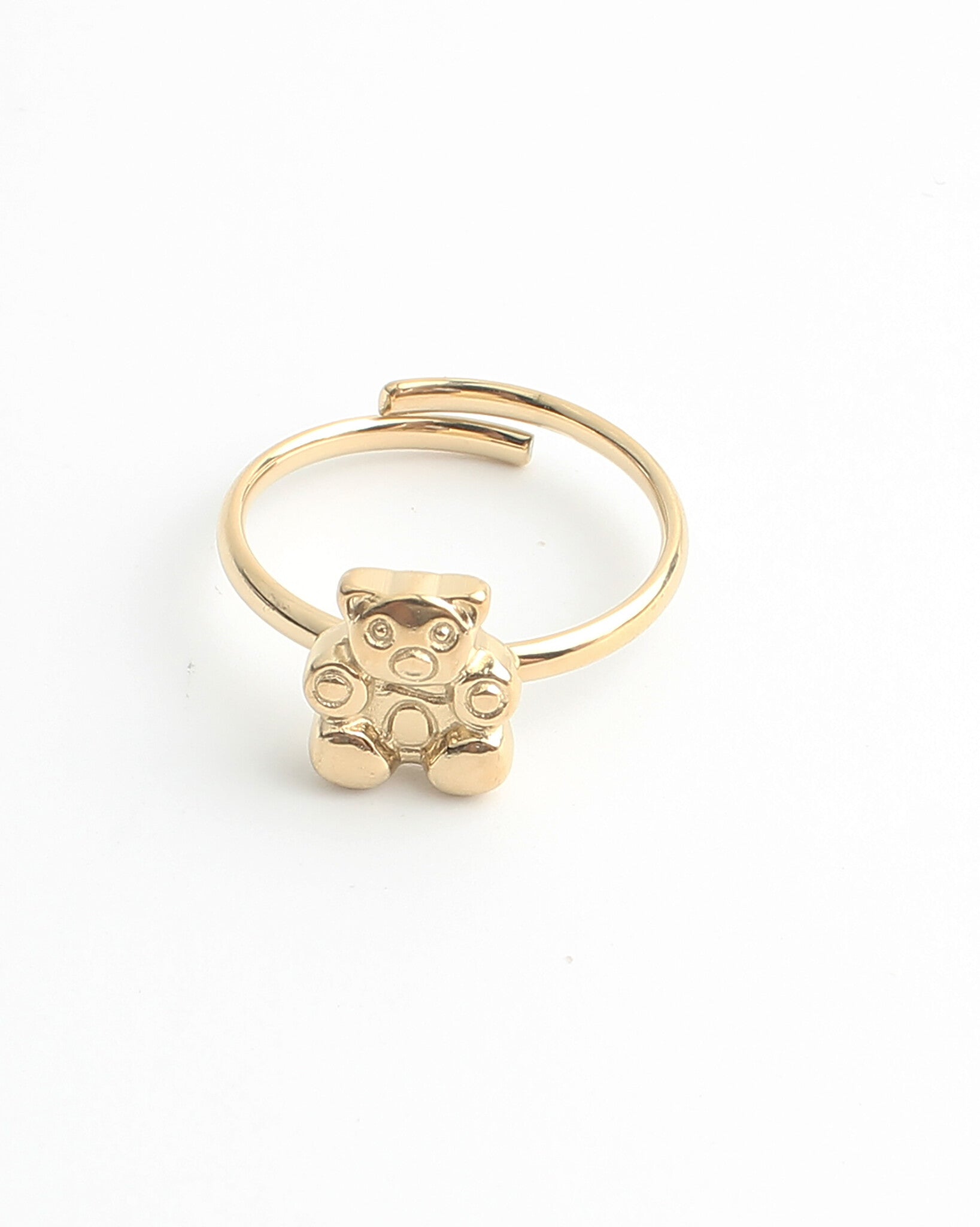 Teddy - Ring - Edelstahl - Verstellbar