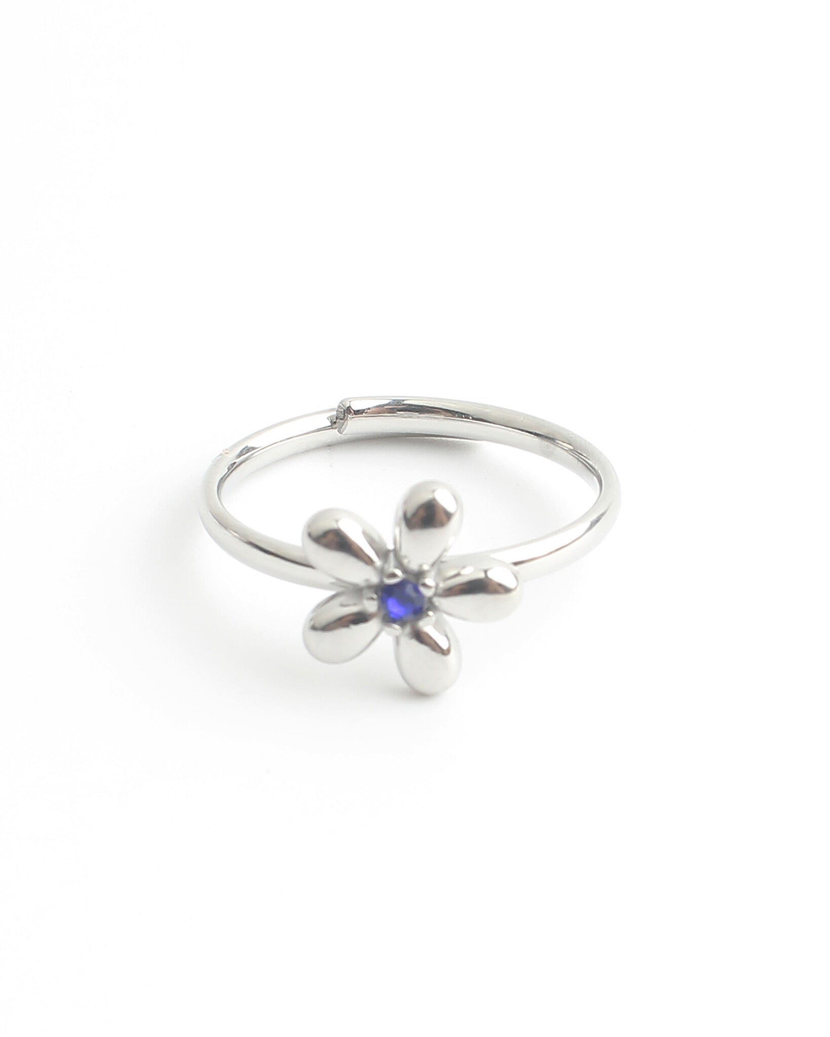 Poppy - Ring - Stainless Steel - Adjustable