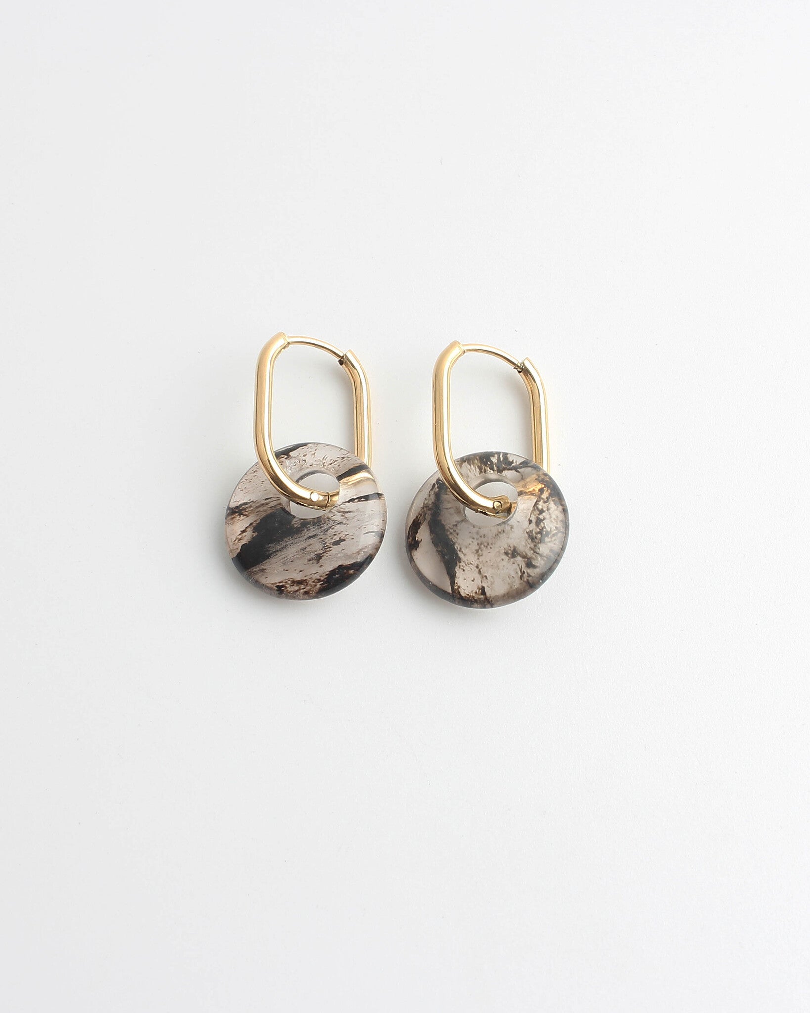 Tirza - Earrings - Natural Stone - Stainless Steel