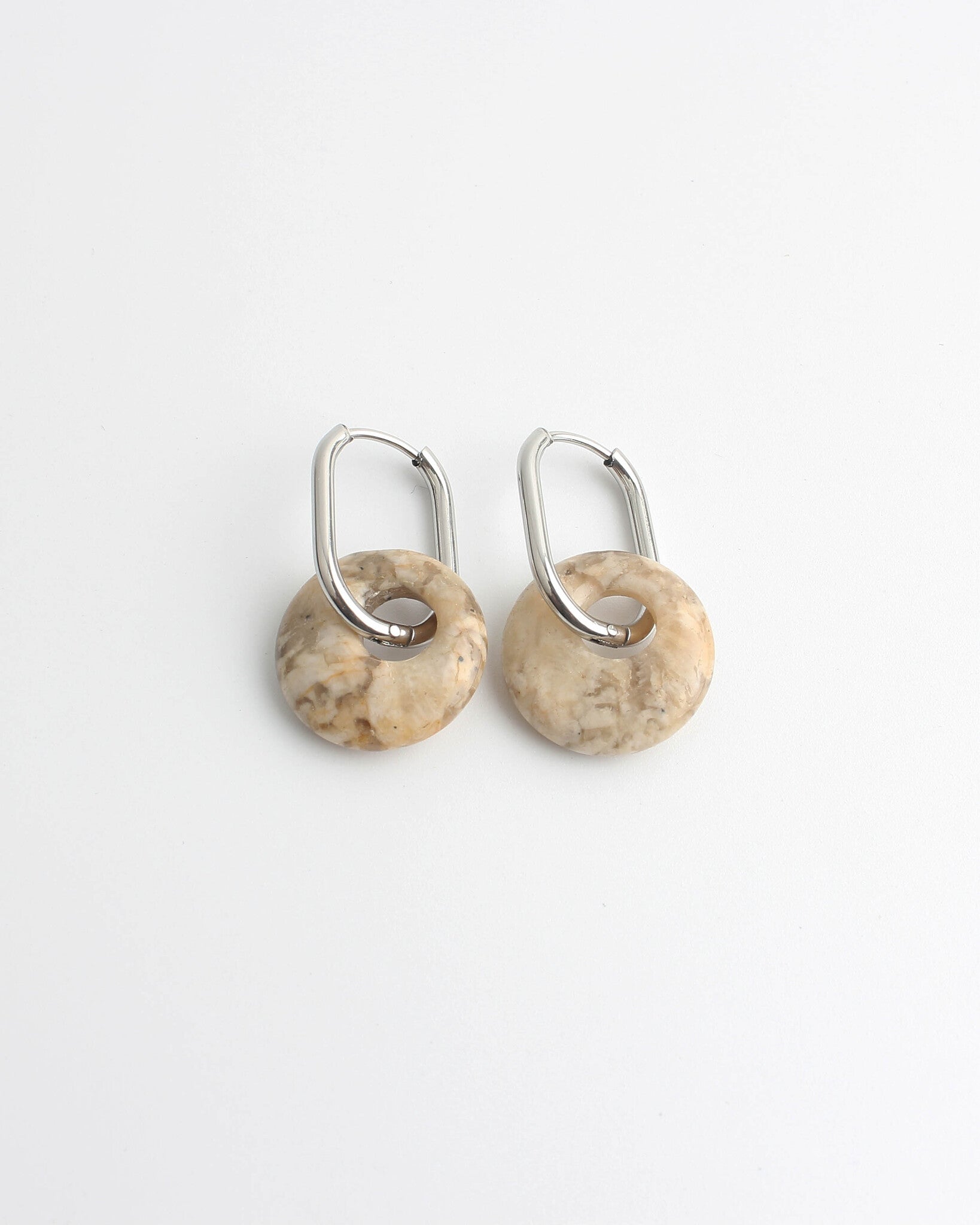 Tirza - Earrings - Natural Stone - Stainless Steel