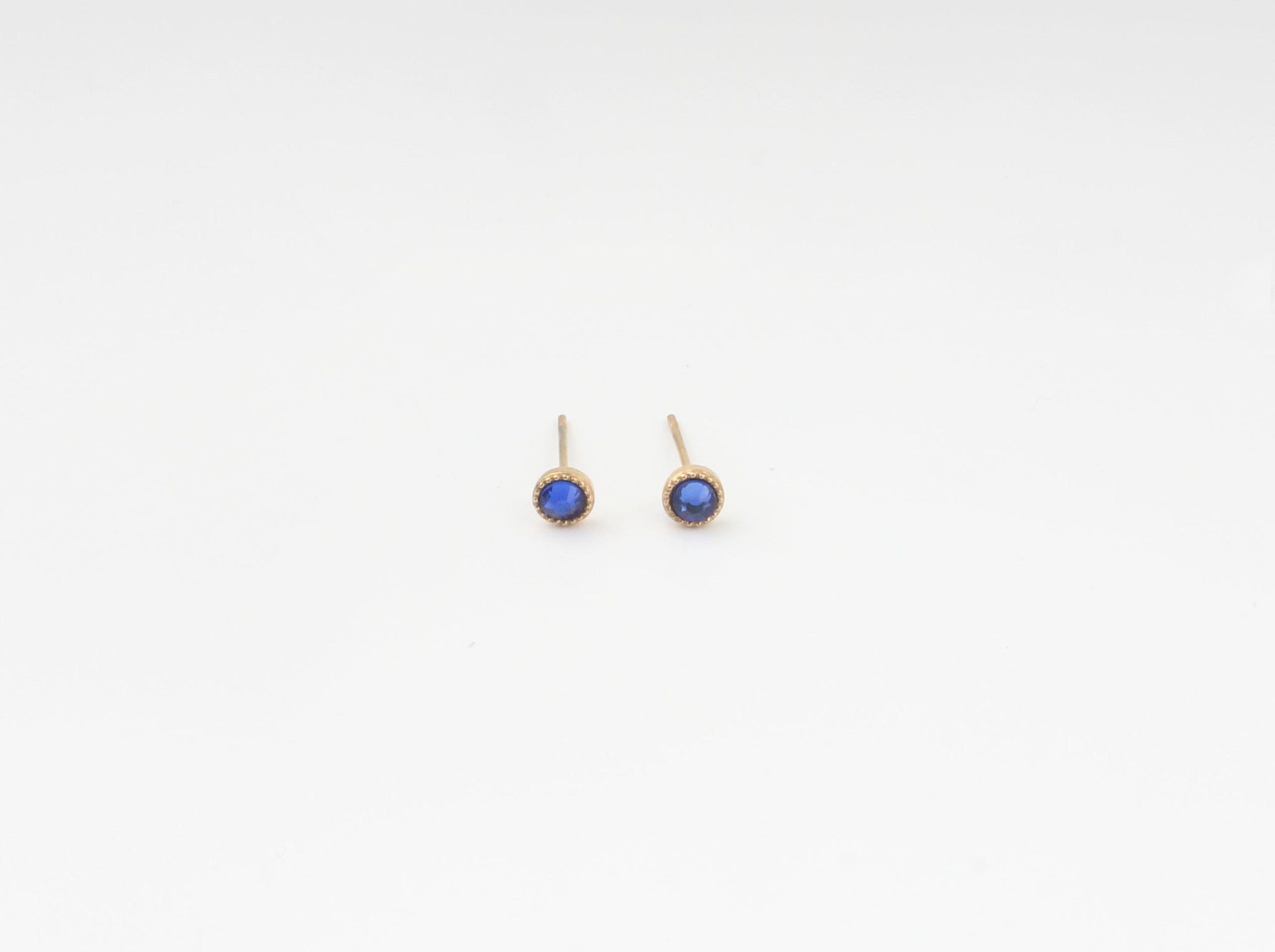 Zirconia - Stud - Earrings - Stainless Steel