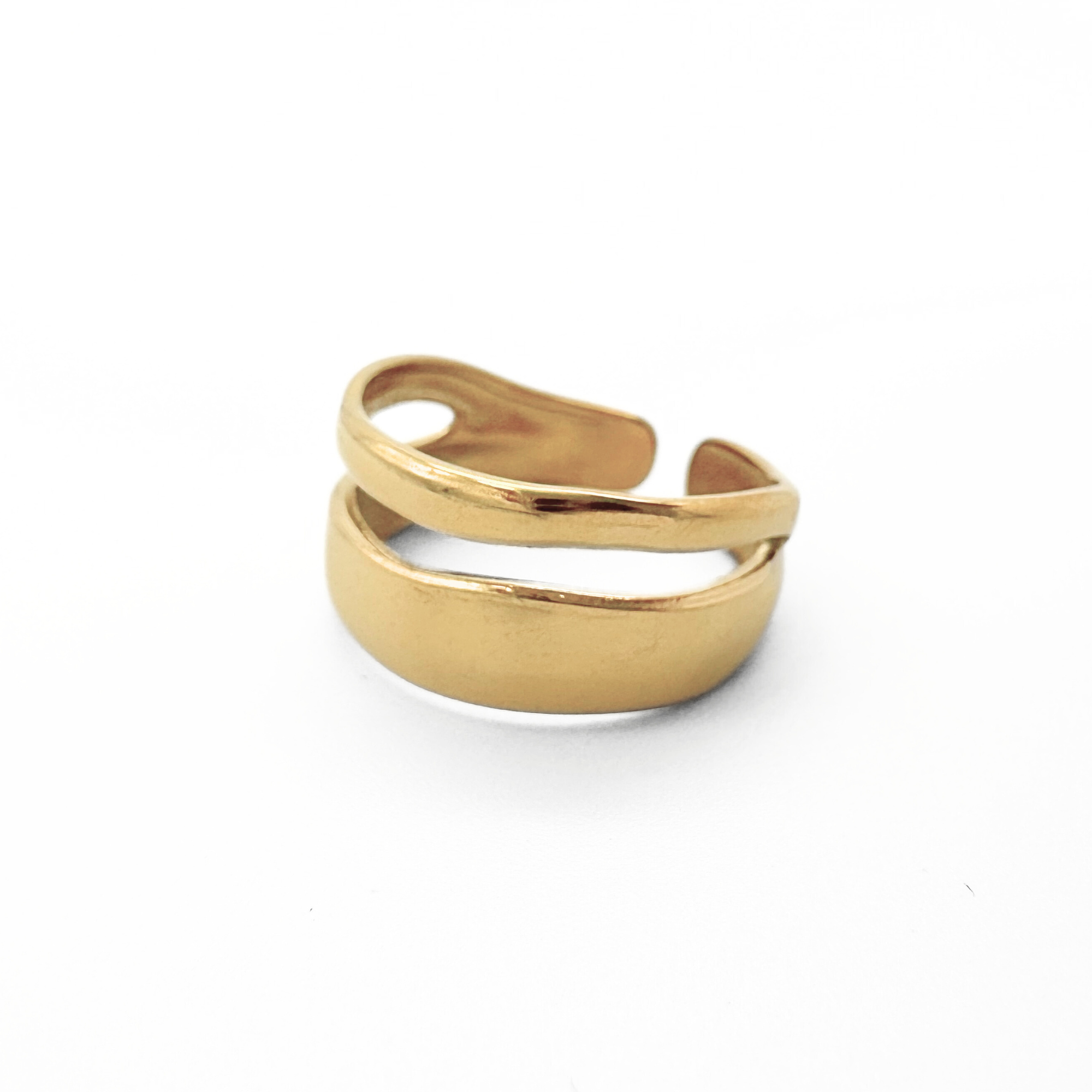 Bailey - Ring - Stainless Steel - Adjustable