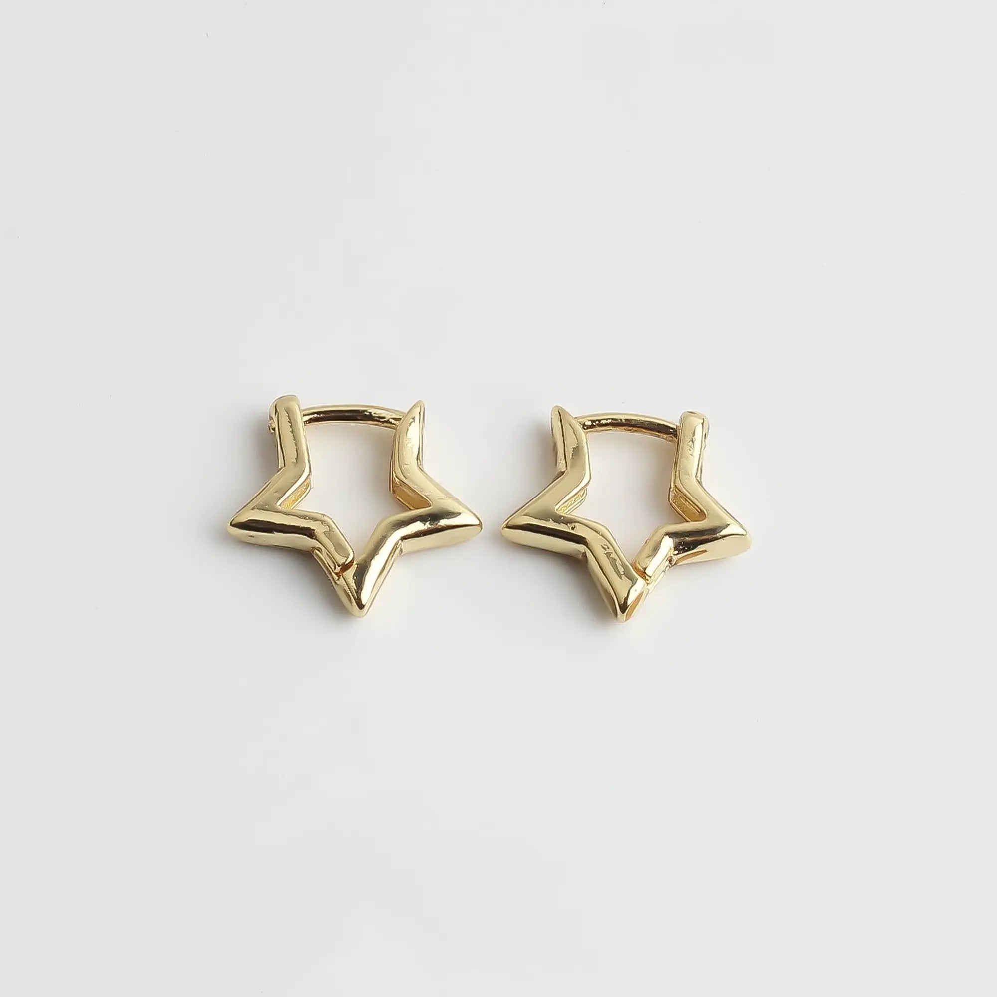 Star - Earrings - Plated