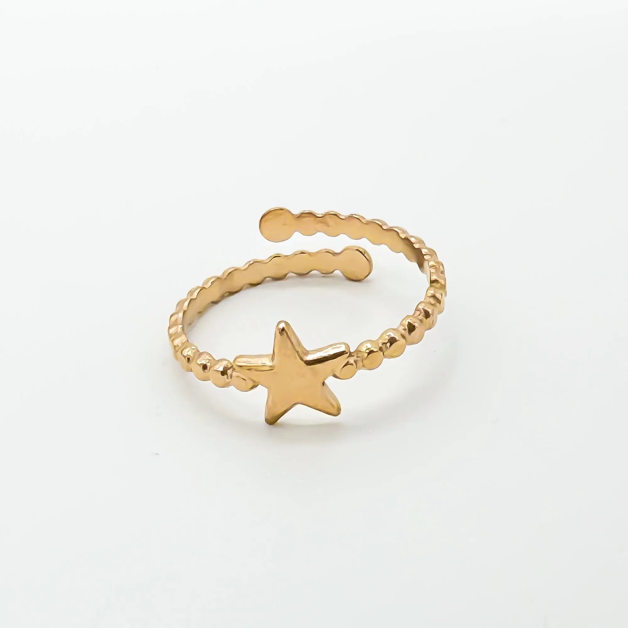 Little Star - Ring - Stainless Steel - Adjustable