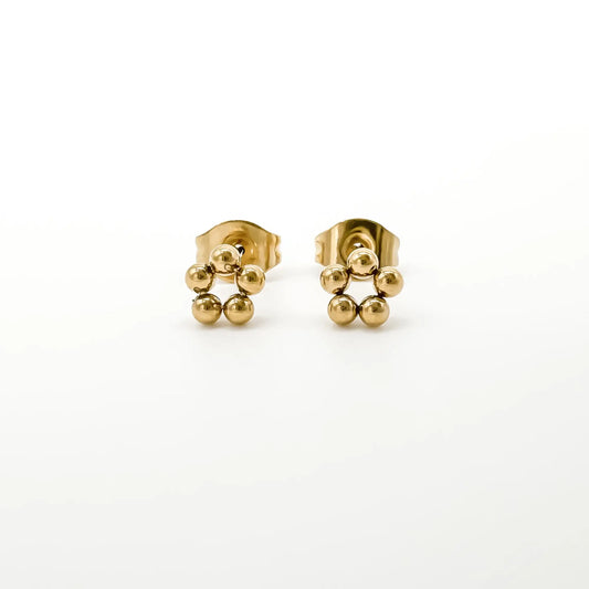 Femke - Earrings - Studs - Stainless Steel