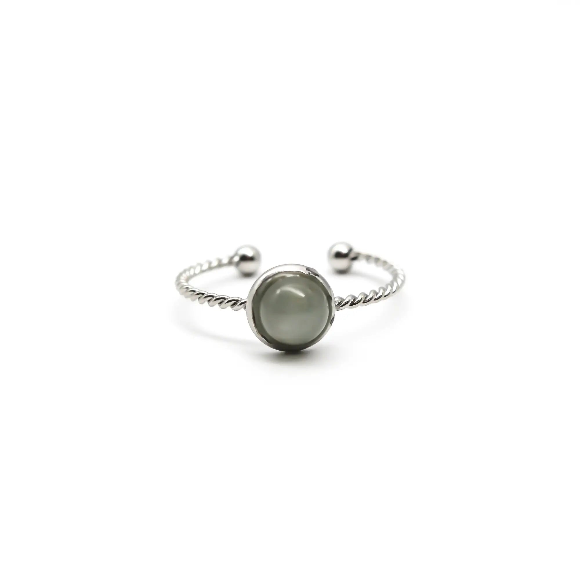 Alisa- Ring - Stainless Steel - Adjustable