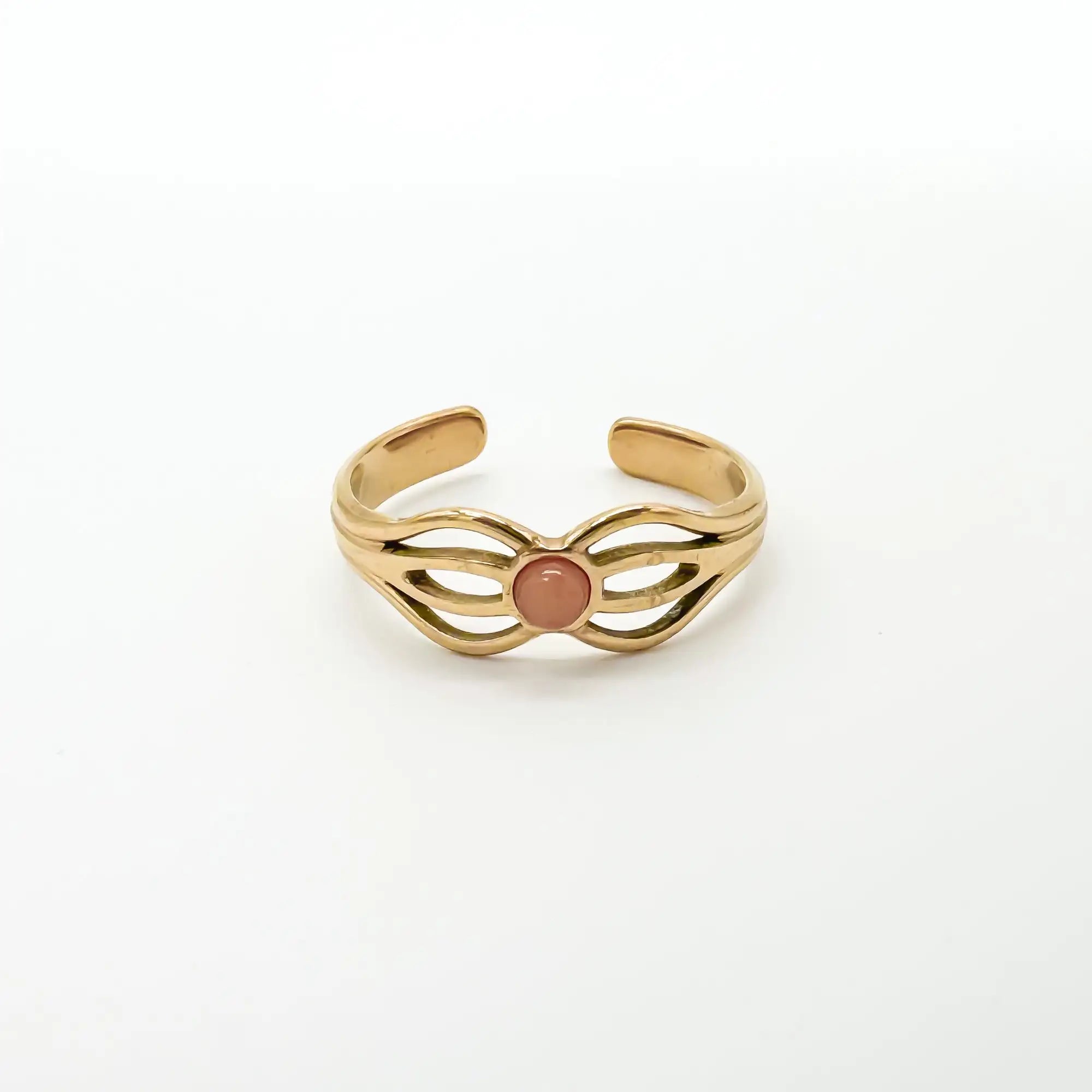 Camille - Ring - Edelstahl - verstellbar