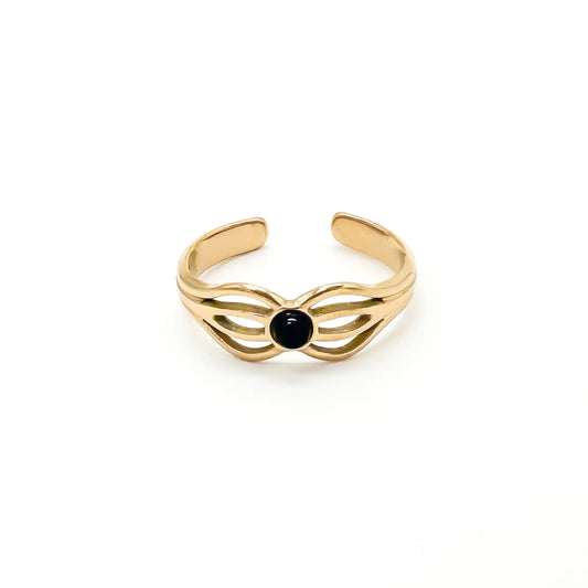 Camille - Ring - Stainless Steel - Adjustable