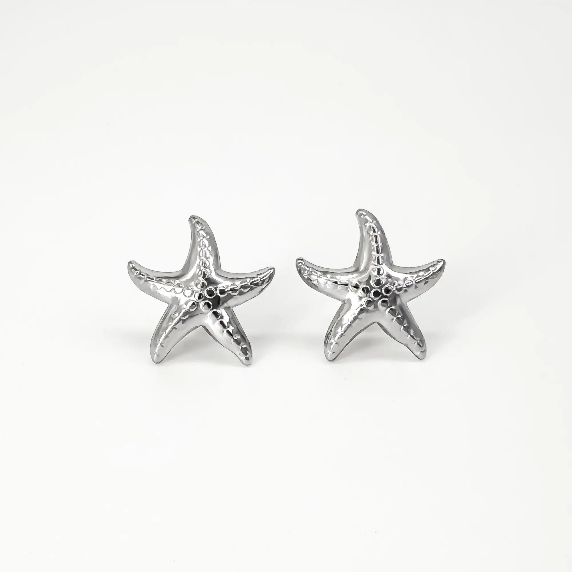 Starfish - Studs - Oorbellen - Stainless Steel