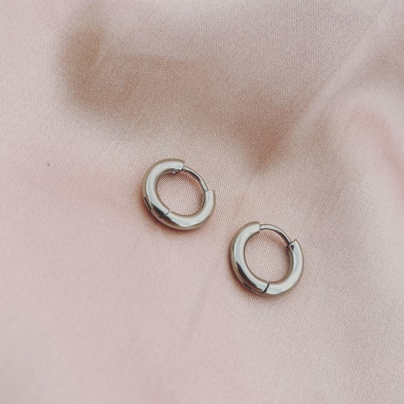 Basic - Earrings - Stainless Steel