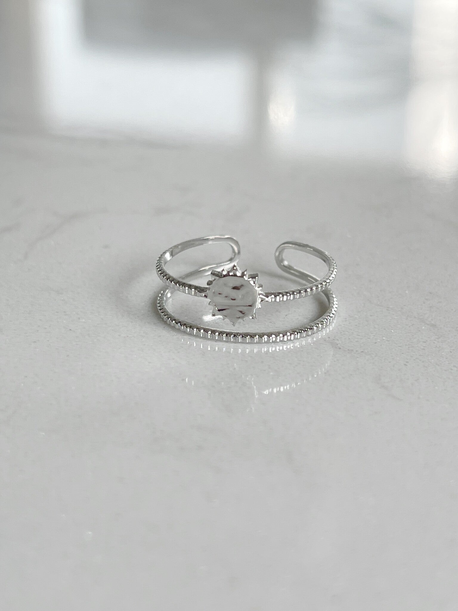 Alicia - Ring - Stainless Steel - Adjustable