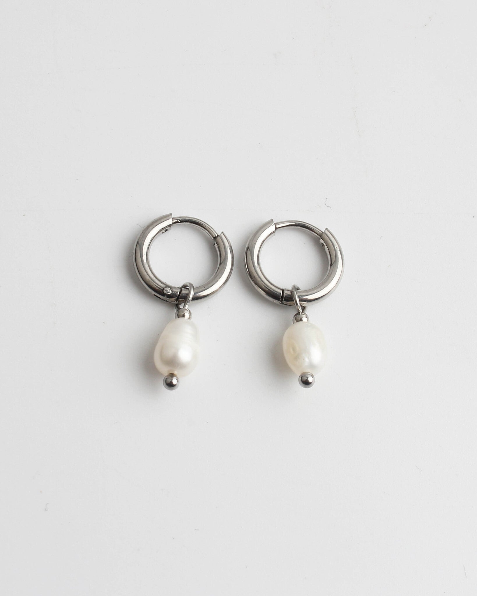 Perle De Mer - Earrings - Stainless Steel