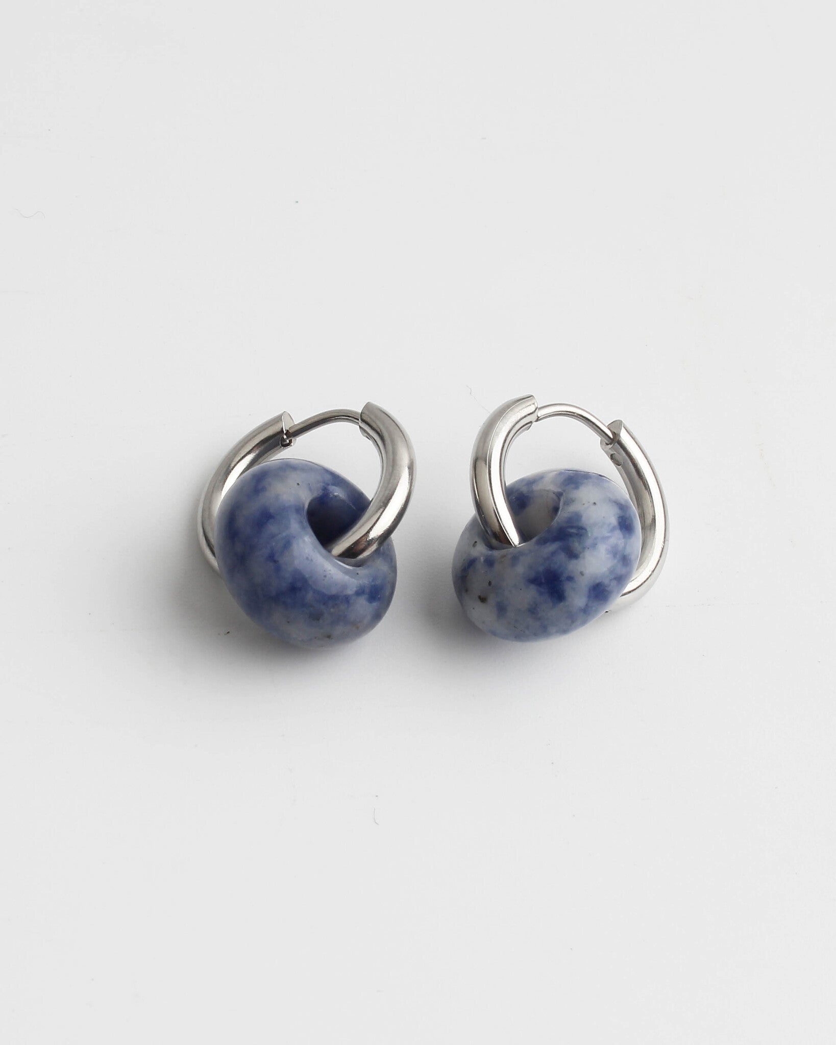 Femme - Earrings - Natural Stone - Stainless Steel