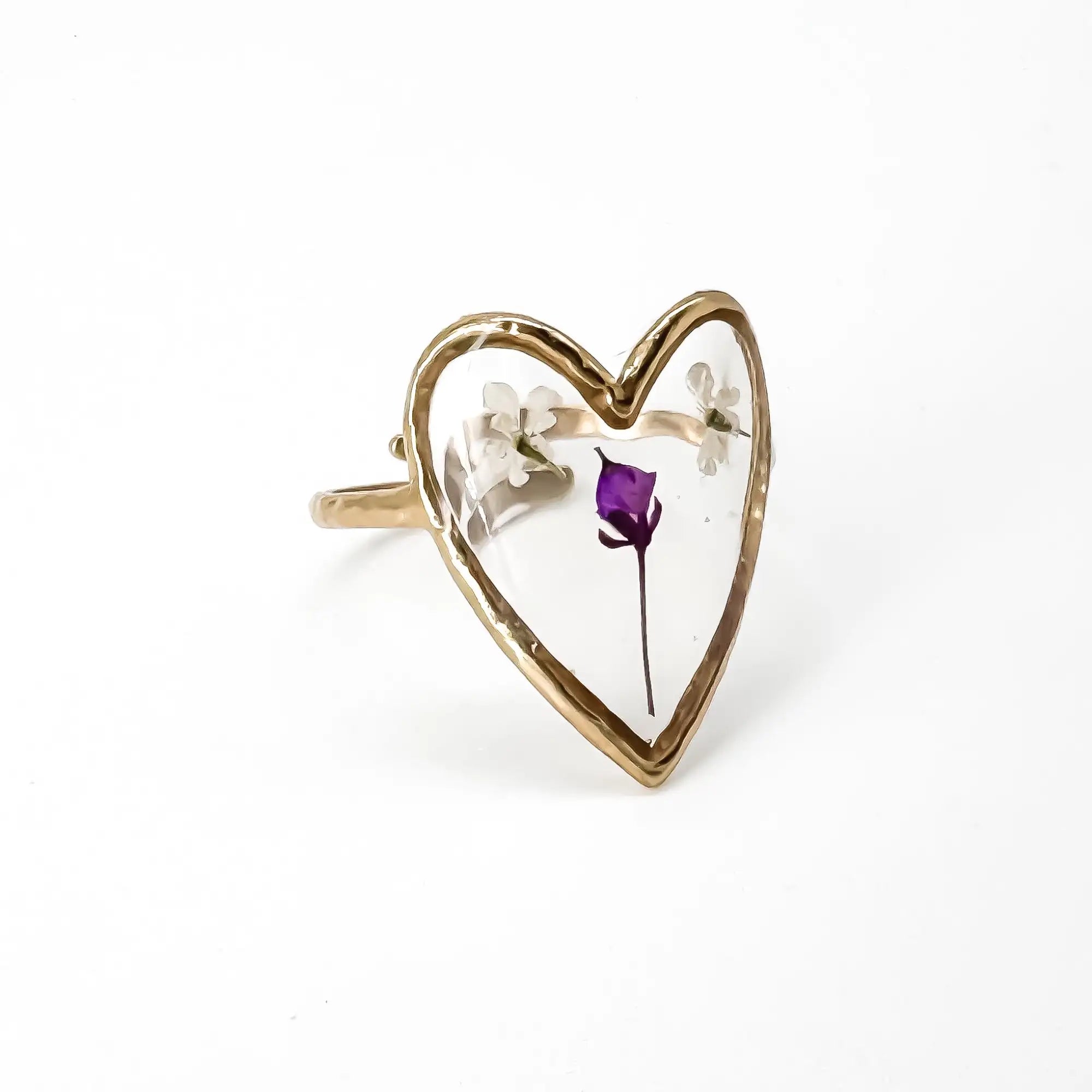 Fiore e amore - Ring - Edelstahl