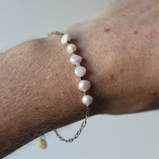 Pearly - Bracelet - Stainless Steel