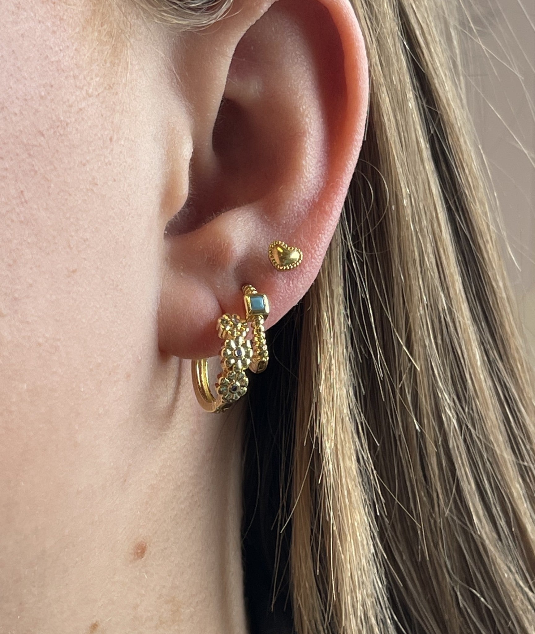 Stonia - Earrings - Plated