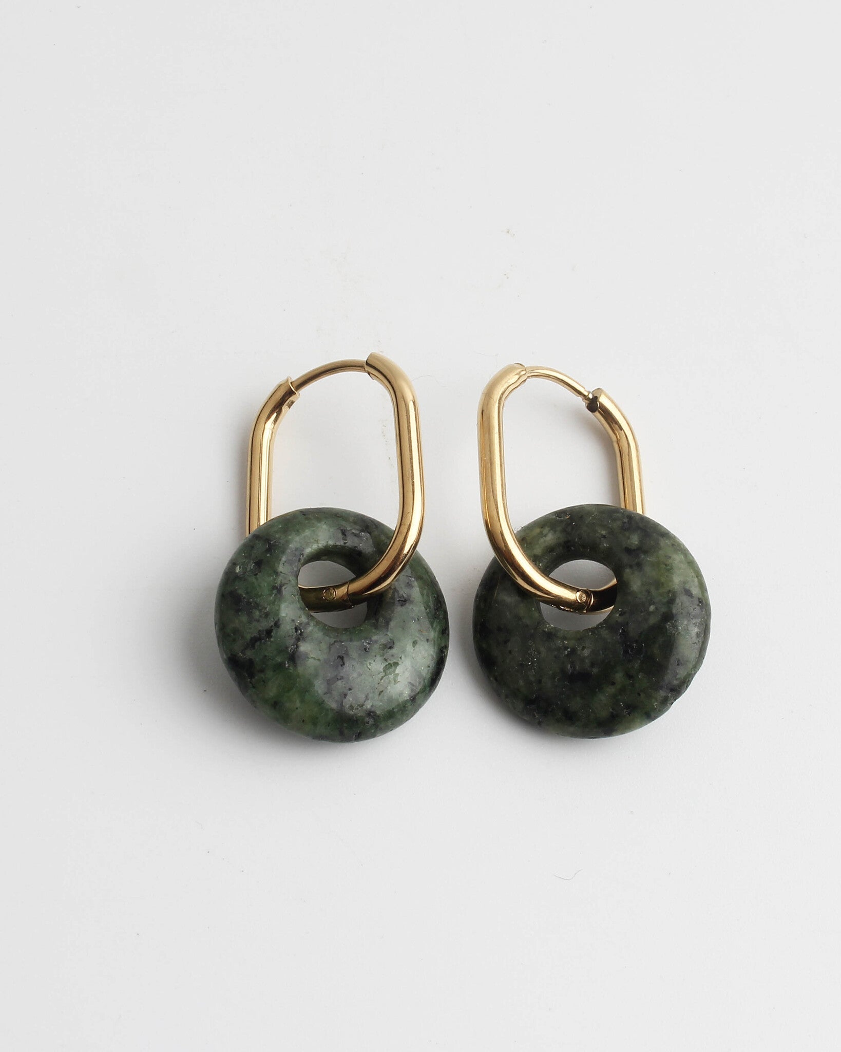 Tirza - Earrings - Natural Stone - Stainless Steel