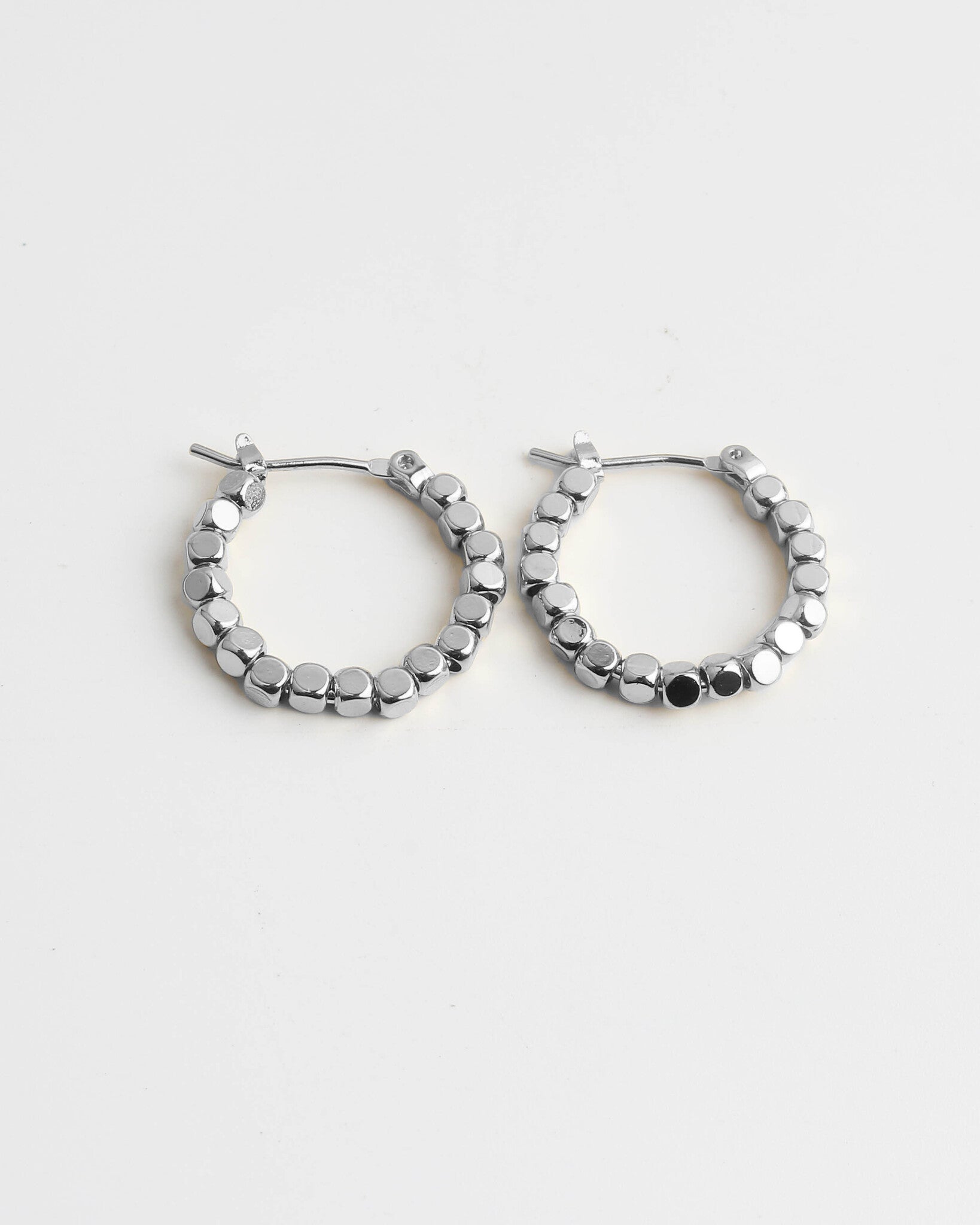 Round Circle - Earrings - Stainless Steel