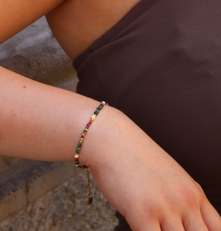 Tira - Bracelet - Natural Stone - Stainless Steel