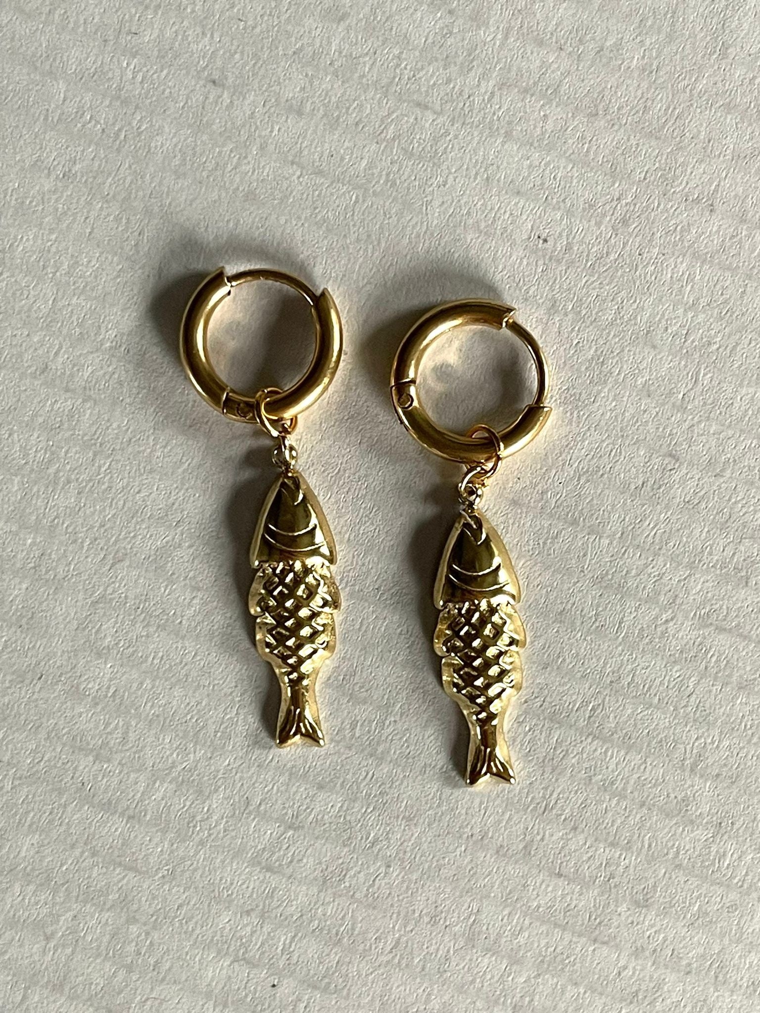 Fish - Earrings - Stainless Steel